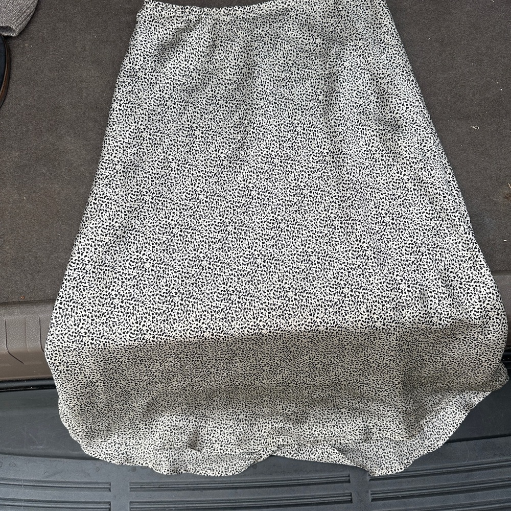 Elegant Black and White Women's Skirt